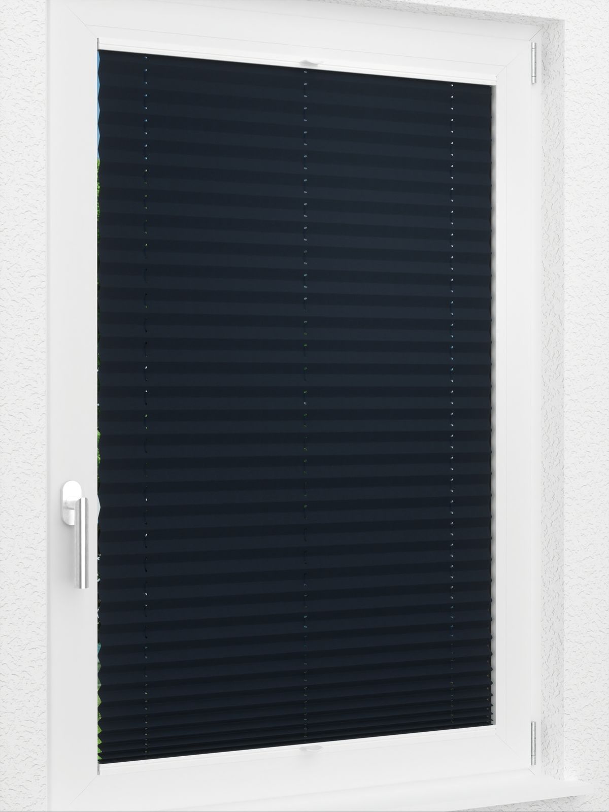 Detailansicht LYSEL HOME Plissee 425A Blackout Crepe