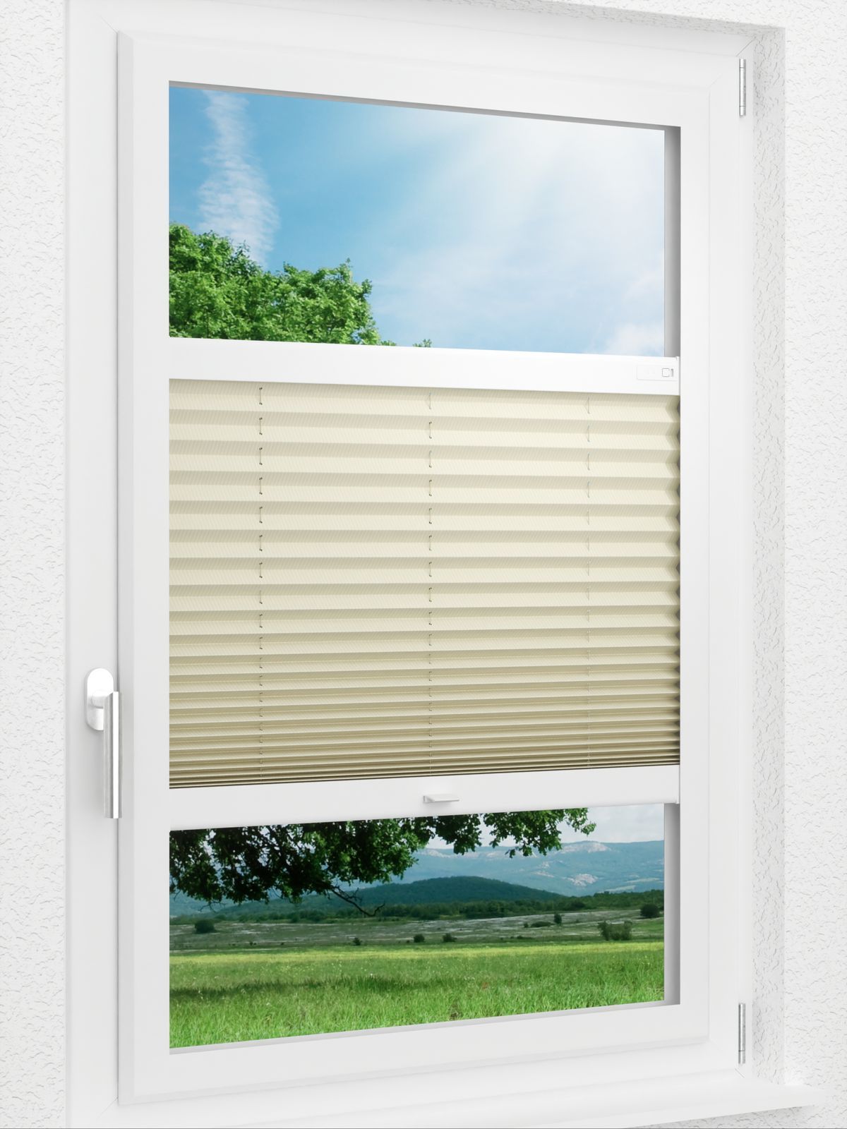 Detailansicht LYSEL HOME Plissee 439A Elegance Stripes