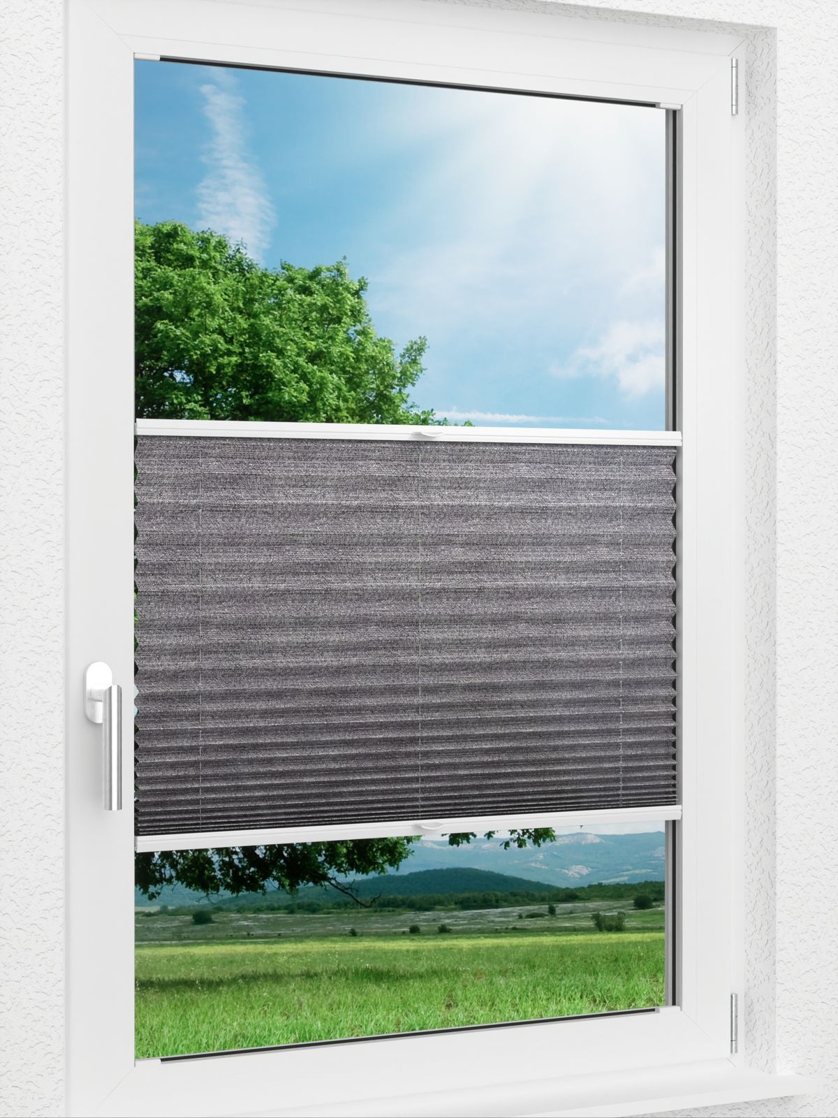 Detailansicht LYSEL HOME Plissee 405A Wavy