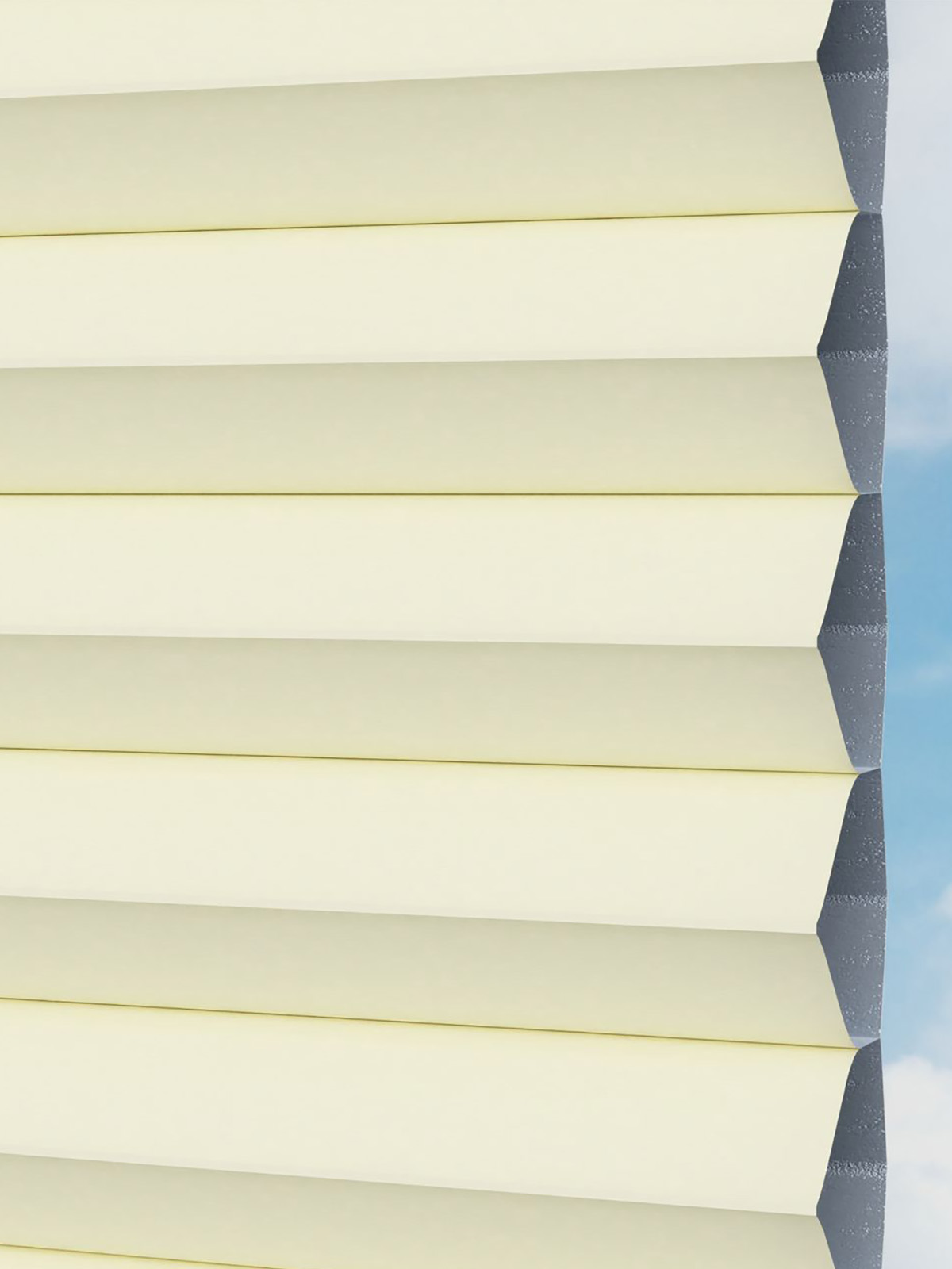 Detailansicht LYSEL HOME Plissee 016A Nana BO Wabe