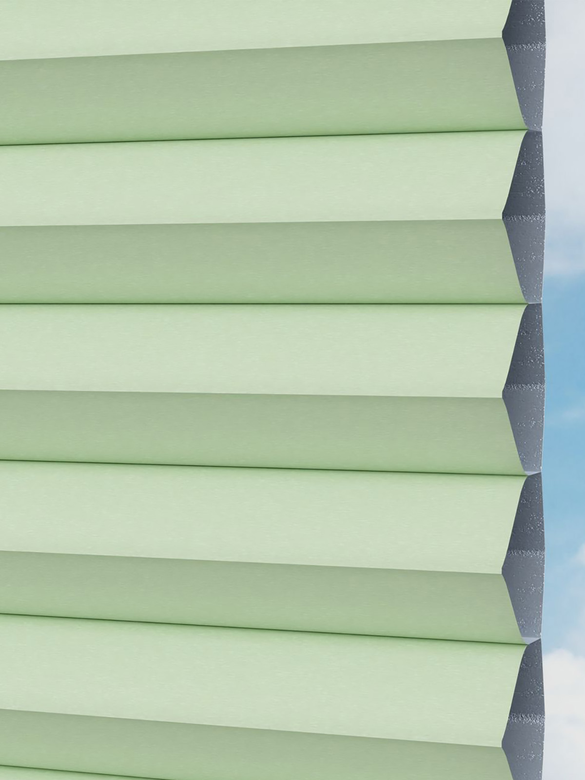 Detailansicht LYSEL HOME Plissee 021A Nana BO Wabe