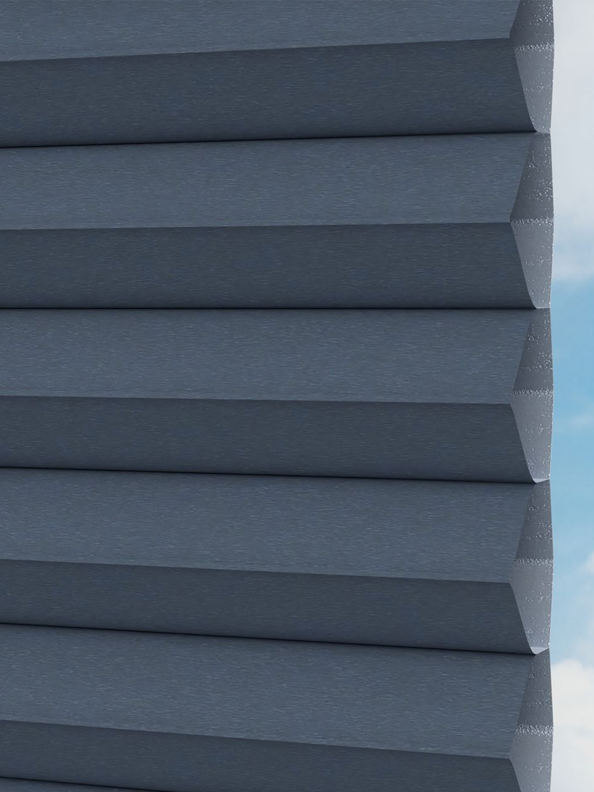 Detailansicht LYSEL HOME Plissee 024A Nana BO Wabe