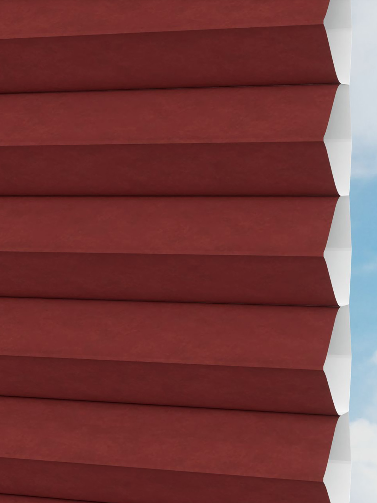 Detailansicht LYSEL HOME Plissee 028A Alba LI Wabe