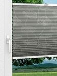 Plissee Glossy Flowers 5509.8856 Fensteransicht