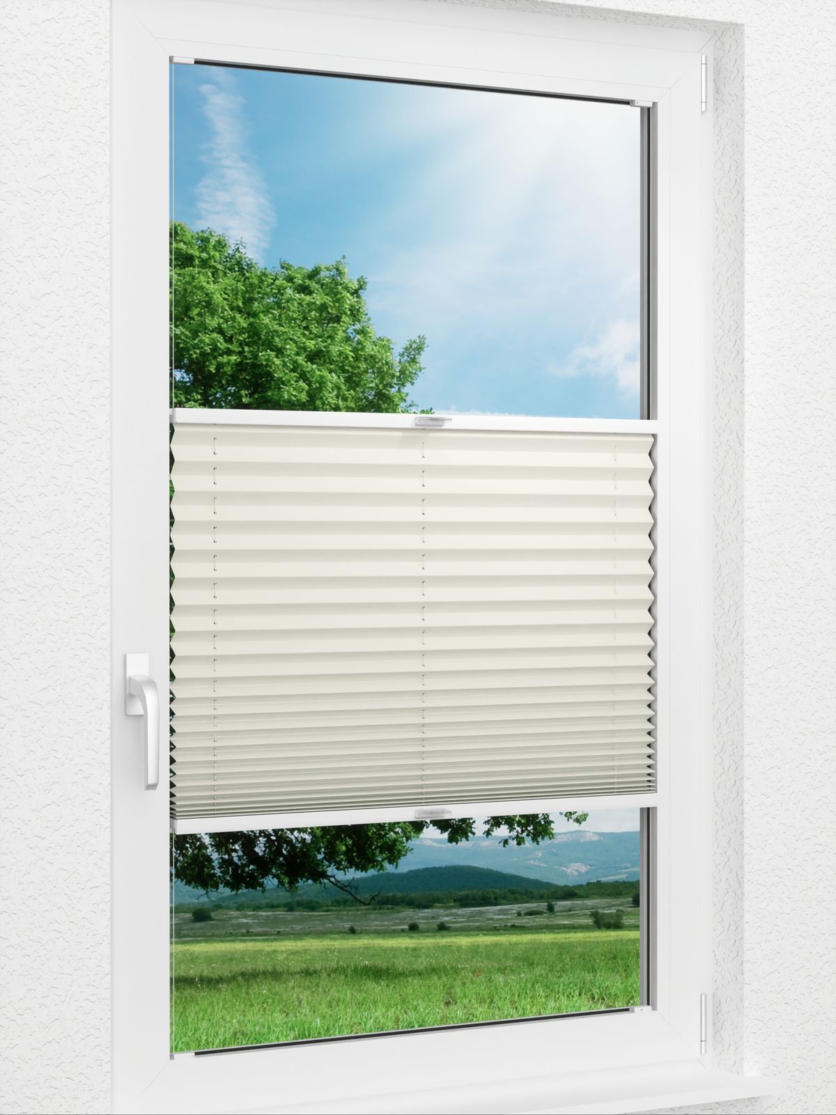 Detailansicht Plissee Krepp B1 1001.0160