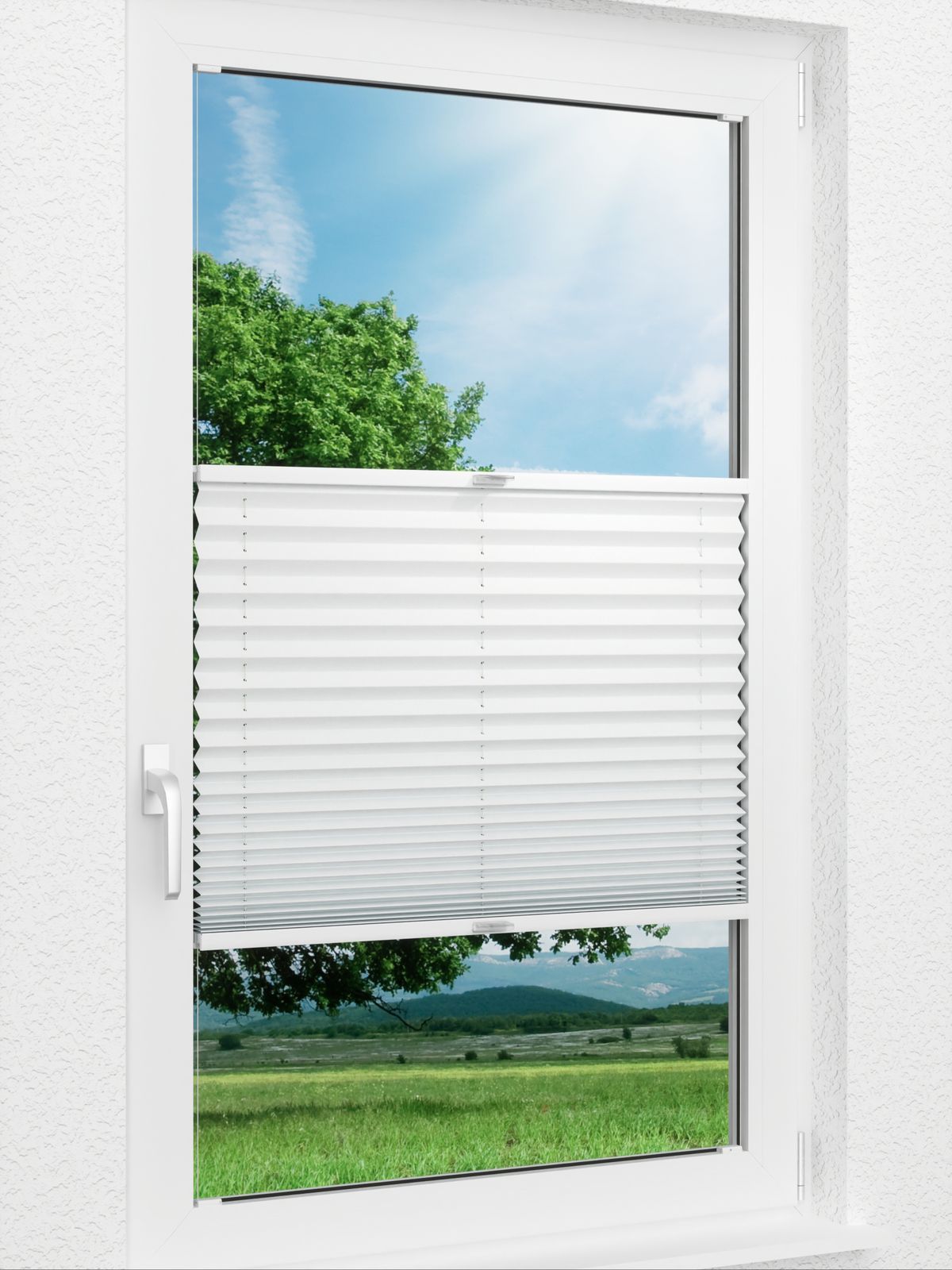 Detailansicht Plissee Krepp B1 1009.0161