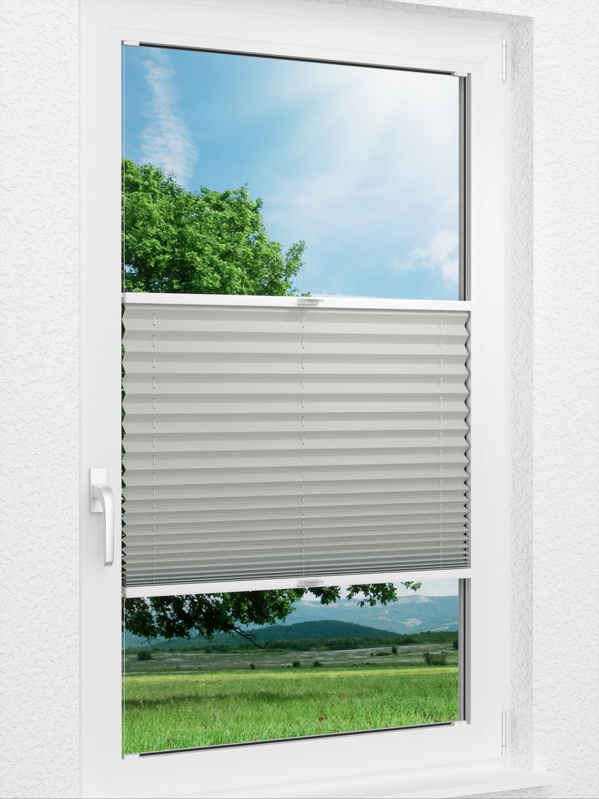 Detailansicht Plissee Krepp B1 1009.0162