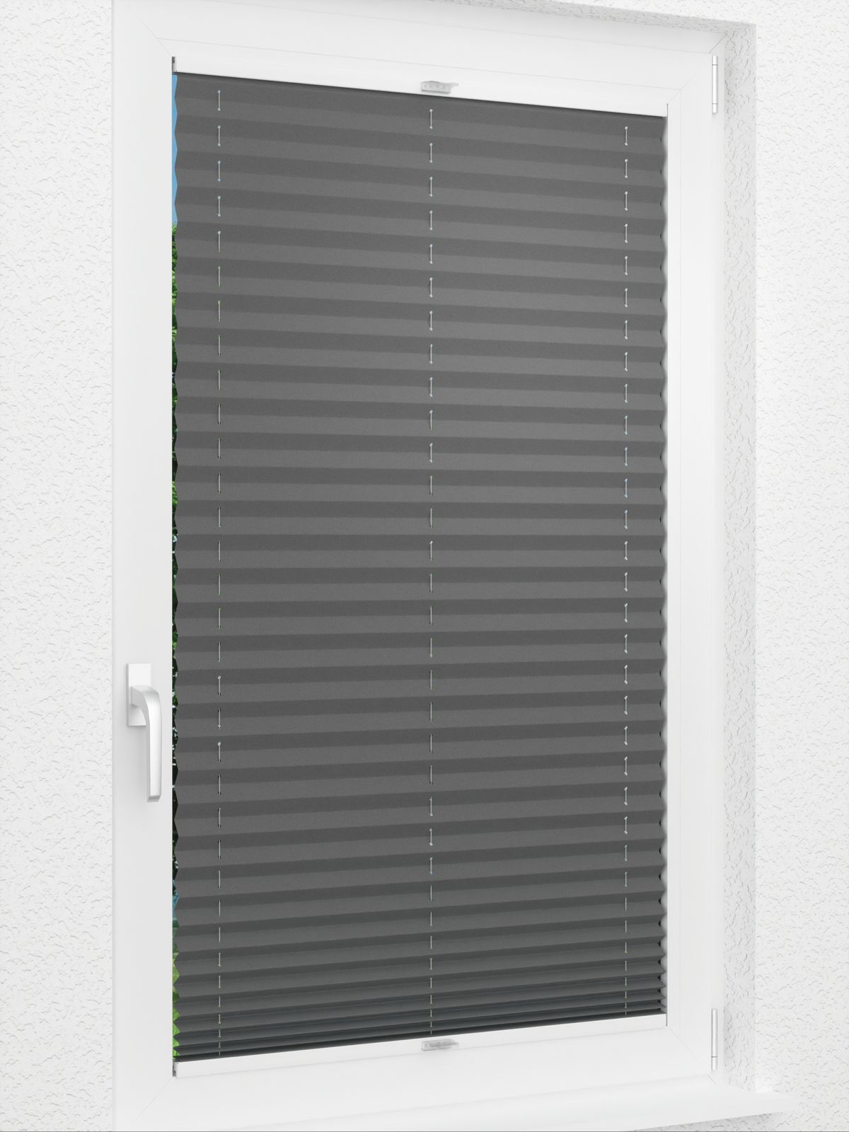 Detailansicht Plissee Krepp B1 1009.0163