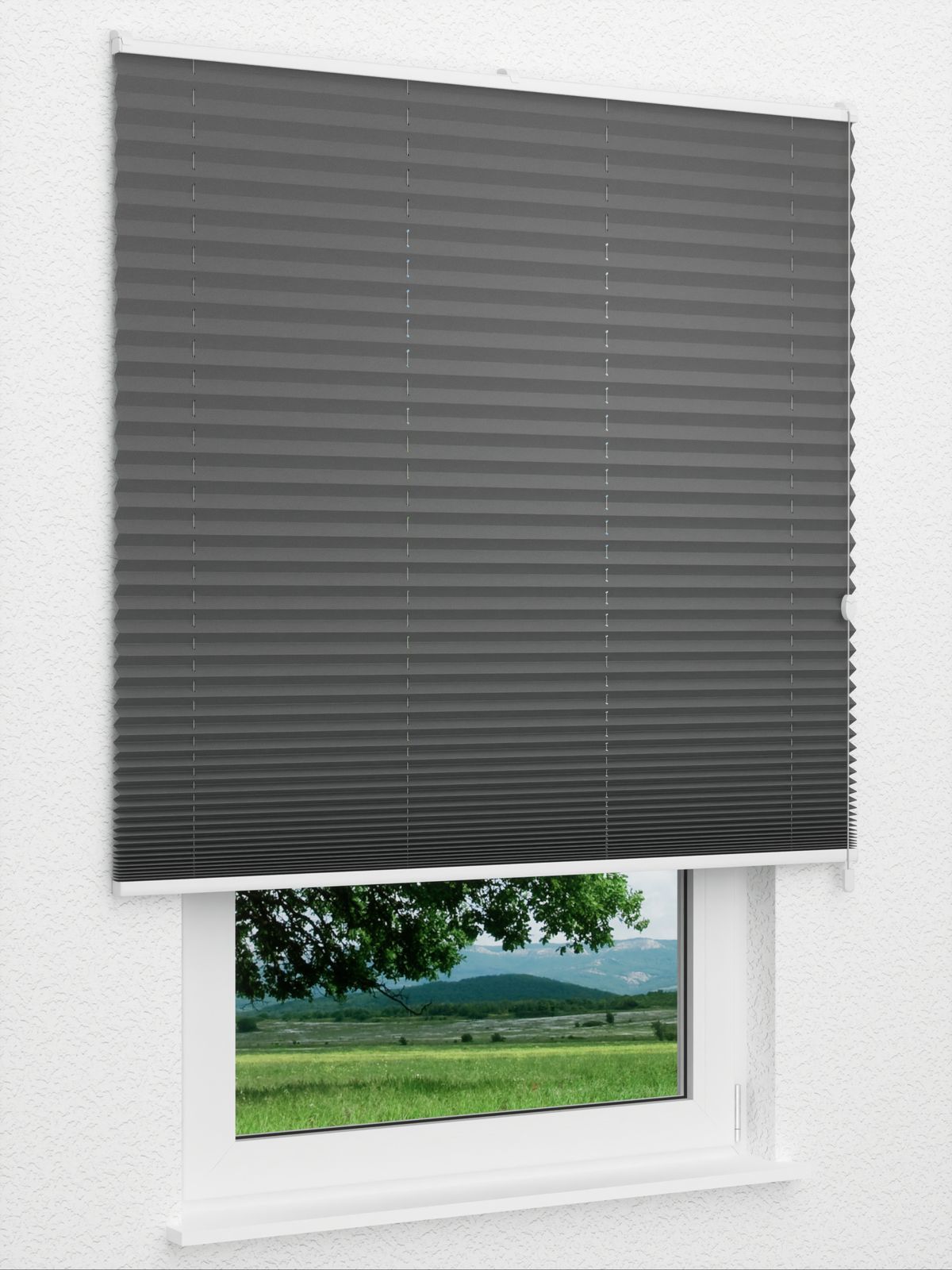 Detailansicht Plissee Krepp B1 1009.0163