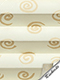Plissee Helix gold 9230.3466