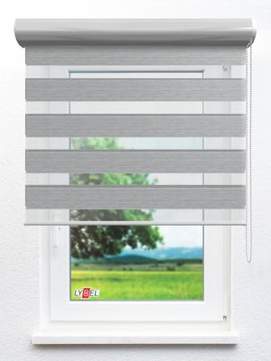 Simply Doppelrollo Zelda 103605L Fensteransicht