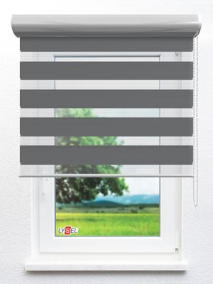Simply Doppelrollo Ziva 903615L Fensteransicht