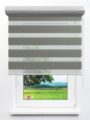 Simply Doppelrollo Zera 203616L Fensteransicht