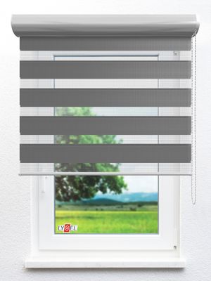 Simply Doppelrollo Zaida 903622L Fensteransicht