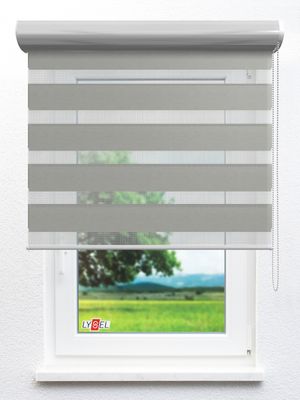 Simply Doppelrollo Zofie 203627L Fensteransicht