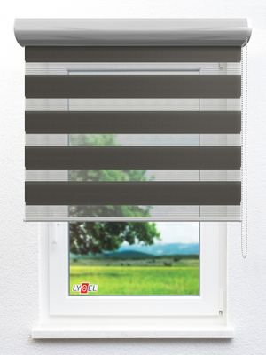 Simply Doppelrollo Zoe 903628L Fensteransicht