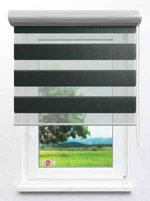 Simply Doppelrollo Zuzana 903634L Fensteransicht