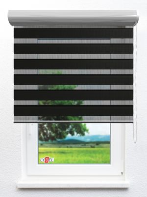 Simply Doppelrollo Zola 803651L Fensteransicht