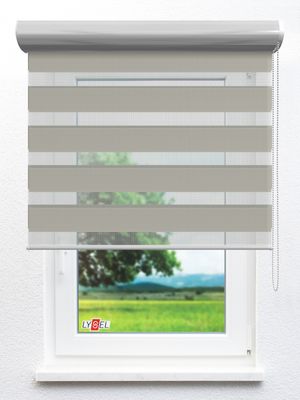 Simply Doppelrollo Ziva 203678L Fensteransicht