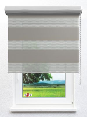 Simply Doppelrollo Winona 203681L Fensteransicht