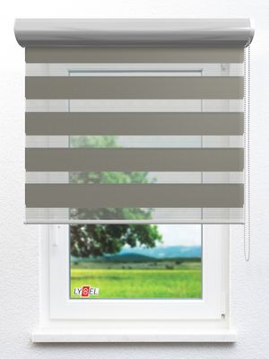 Simply Doppelrollo Zoe 203687L Fensteransicht