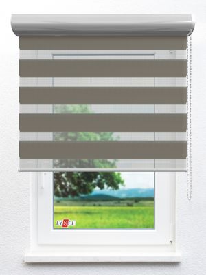 Simply Doppelrollo Ziva 203690L Fensteransicht