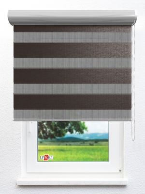 Simply Doppelrollo Zenia 703695L Fensteransicht