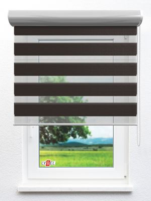 Simply Doppelrollo Ziva 703701L Fensteransicht