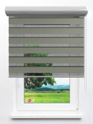 Simply Doppelrollo Zola 903714L Fensteransicht