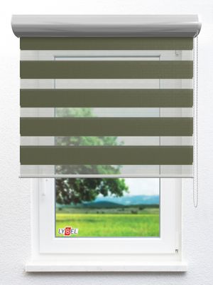 Simply Doppelrollo Zoe 603715L Fensteransicht