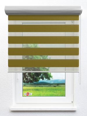 Simply Doppelrollo Ziva 603717L Fensteransicht
