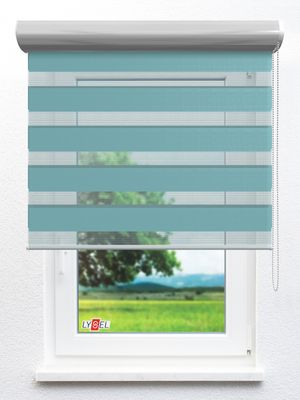 Simply Doppelrollo Ziva 503718L Fensteransicht
