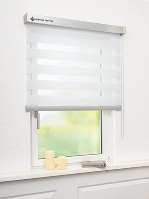 Doppelrollo Alkes 5501.7001 Fensteransicht