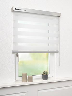 Doppelrollo Alkes 5501.7002 Fensteransicht