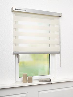 Doppelrollo Alkes 5502.7003 Fensteransicht