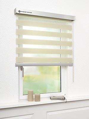 Doppelrollo Alkes 5516.7008 Fensteransicht