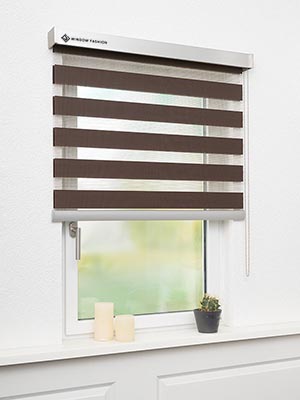 Doppelrollo Alkes 5507.7009 Fensteransicht