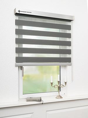 Doppelrollo Alkes 5509.7007 Fensteransicht