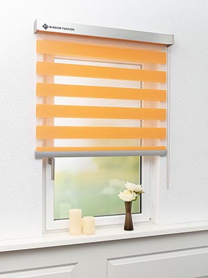 Doppelrollo Alkes 5516.7009 Fensteransicht