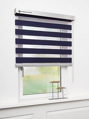 Doppelrollo Alkes 5505.7010 Fensteransicht