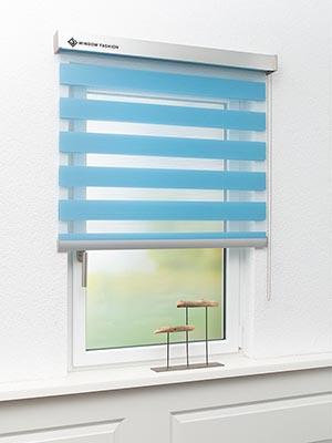 Doppelrollo Alkes 5505.7011 Fensteransicht