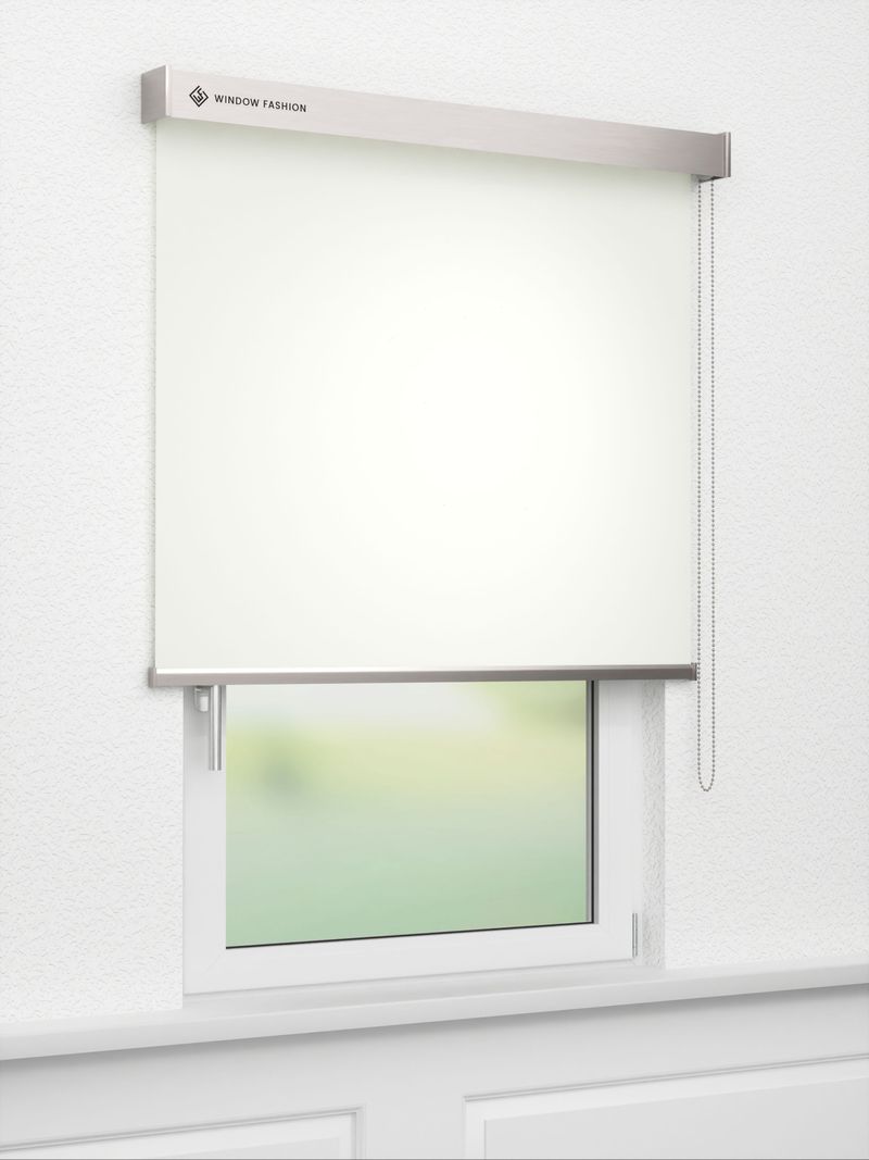 Verdunkelungsrollo Miram 5501.4629w Fensteransicht