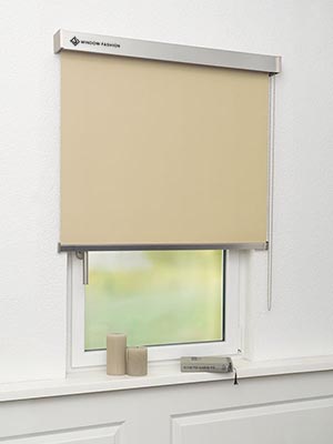 Verdunkelungsrollo Miram 5502.4606 Fensteransicht