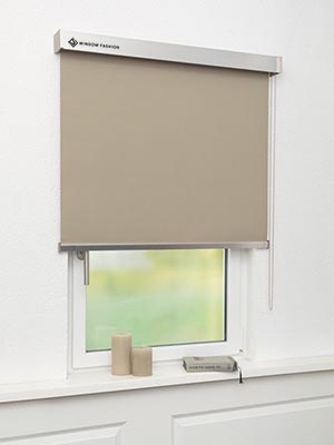 Verdunkelungsrollo Miram 5502.4624 Fensteransicht