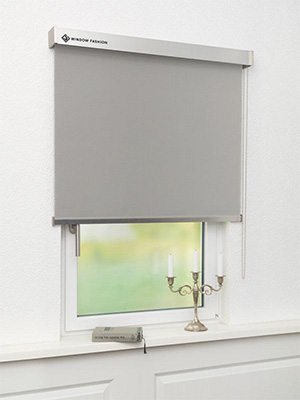 Verdunkelungsrollo Miram 5502.4623 Fensteransicht
