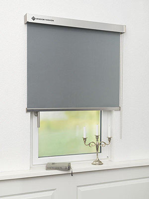 Verdunkelungsrollo Miram 5509.4621w Fensteransicht