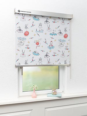 Verdunklungsrollo Tiaki 5501.4902 Fensteransicht